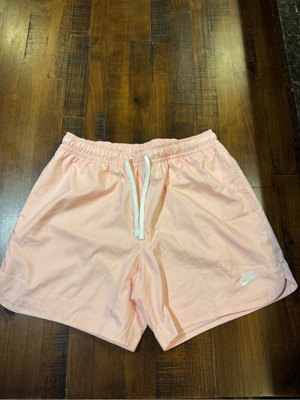 Nike Pink Woven lined shorts Large